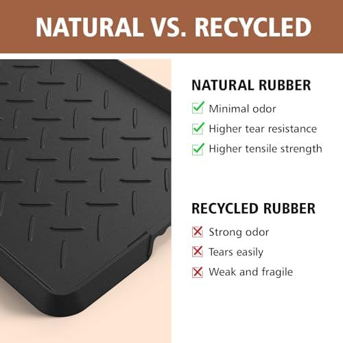 Extra Large Heavy Duty Boot Natural Rubber Shoe Mat - Image 5