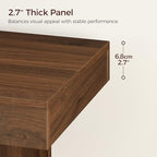 MAHANCRIS Modern Console Table, 39.4" Rectangular Entryway Table - Image 5