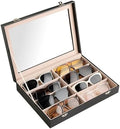 Frebeauty 8-Slot Sunglass Organizer, Sunglass Holder by Frebeauty