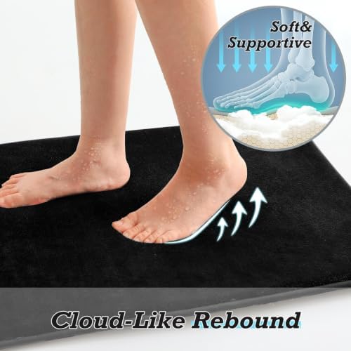 HUXMEYSON Bathroom Rugs Sets 2 Piece, Non-Slip & Quick Dry Bath Mat Set - Image 7