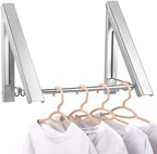 Clothes Drying Rack Folding Indoor, Wall Mounted Drying Racks by ANBOO
