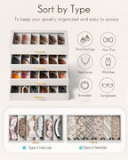 VLANDO 24-Slot Sunglasses Organizer Case - Image 3