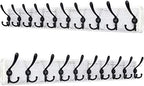 SKOLOO Rustic Large Wall Mounted Coat Rack-38.6'' Long Coat Rack by SKOLOO