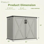 Greesum 26 Cuft Outdoor Storage Box - Image 2