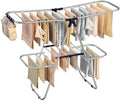 SONGMICS Clothes Drying Rack, Foldable Metal Airer, 51.2 x 19.3 x 61.8 in by SONGMICSbySONGMICSHOME