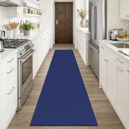 KOZYFLY Cotton Runners Rugs for Hallway 2x10, Washable Runner Rug, Woven Non - Image 2