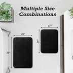 HUXMEYSON Bathroom Rugs Sets 2 Piece, Non-Slip & Quick Dry Bath Mat Set - Image 2