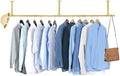 Oroonoko 72" Wall Mounted Clothes Rack, Closet Rods by Oroonoko