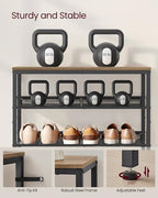VASAGLE 5-Tier Shoe Rack, Adjustable, Freestanding - Image 7