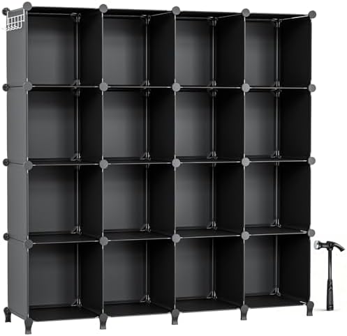 Neprock 16 Cubby Storage Organizer, Closet Clothes Storage Organizer, Cube by Neprock