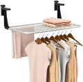 GIANTEX Portable Clothes Drying Rack, 25.5" Aluminum Hanging Laundry Rack by Giantex