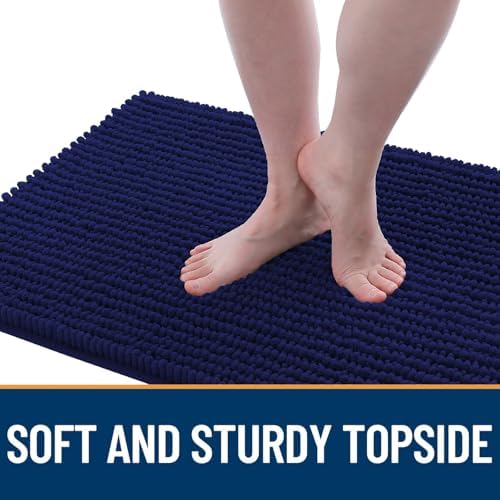 OLANLY Dog Door Mat for Muddy Paws 40x32, Extra Absorbent Chenille Mud Mat - Image 3