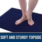 OLANLY Dog Door Mat for Muddy Paws 40x32, Extra Absorbent Chenille Mud Mat - Image 3