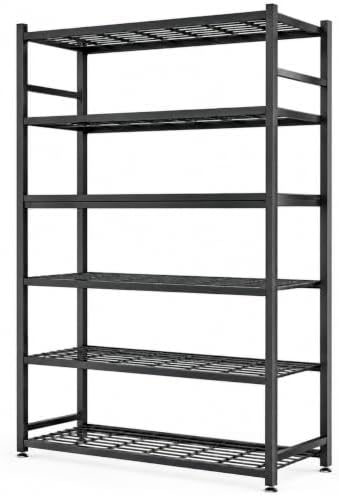 36.4" W Storage Shelves, 6-Tier Metal Shelving Unit by Unknown
