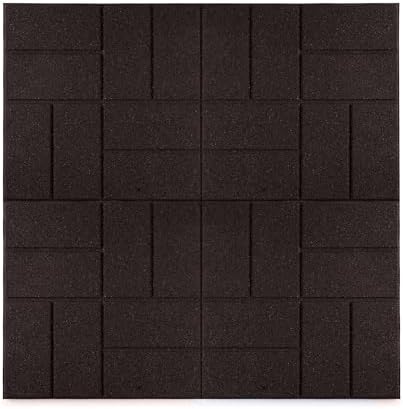Playsafer Brick Rubber Interlocking Tiles | 16 X 16 | Easy Install - Image 2