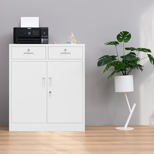 Wanfu Metal Storage Cabinet, Locking Storage Cabinet - Image 2