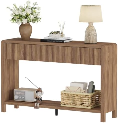 FATORRI Console Sofa Table for Entryway, 47.2 Inch Wood Foyer Tables for Living by FATORRI