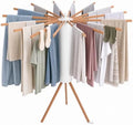 Cuteam Tripod Clothes Drying Rack, Foldable Rotary Laundry Drying Rack by Cuteam