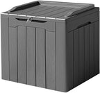 Devoko 31 Gallon Waterproof Outdoor Storage Box Resin Deck Box Lockable and UV by DEVOKO