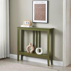 Kings Brand Narrow Console Table w/Storage Shelf by KingsBrandFurniture