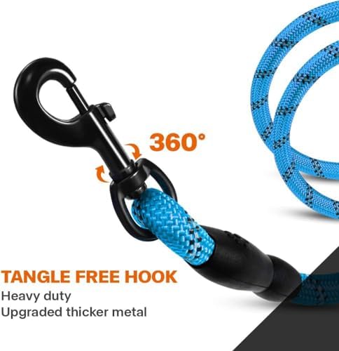 Taglory Rope Dog Leash for Small Medium Dogs, 4 FT Padded Handle - Image 6
