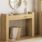 Lulive Arc Entryway Table, 47 Inch Curved Console Table - Image 2