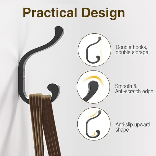 bussdis Coat Hanger Wall Mount 8-Pack - Image 3