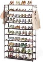 LANTEFUL 10 Tiers Shoe Rack 50 Pairs Large Capacity Tall Shoe Organizer Sturdy by LANTEFULforTidyingHouse