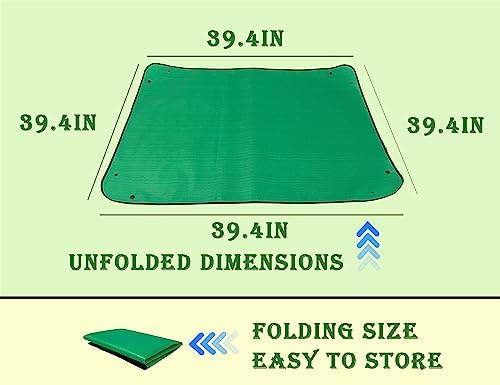 BIUWING Plant Repotting Mat, Waterproof Transplanting Mat, Foldable Indoor - Image 4