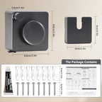 15.7Ft Retractable Clothesline Indoor an Anti-sag Retractable Clothesline - Image 2