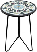 LIFFY Outdoor Side Table, Home Decorative Plant Stand & End Table Outside by LiffyArt