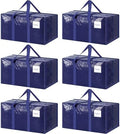 6 Pack Extra Heavy Duty Large Moving Bags by Fygrip
