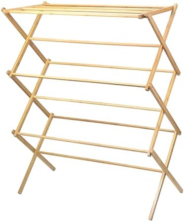 Home IT Wooden Clothes Drying Rack by HOMEIT