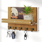 HONJIN Farmhouse Wall Key Holder - Image 7