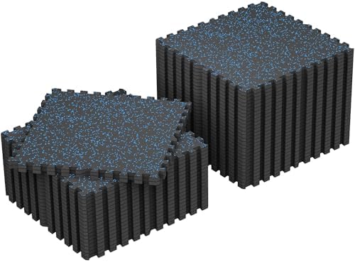 SUPERJARE 0.79'' Extra-Thick 48 Pcs 192 Sq Ft Exercise Equipment Mats by SUPERJARE