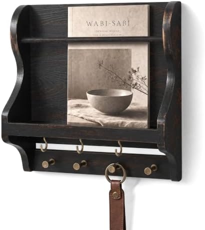 Mail Organizer Wall Mount: Magazine Holder by REBEEVISION