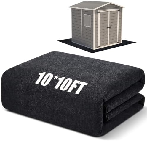 Shed Floor Mat 10 x 10 ft, PE Backing by Haull