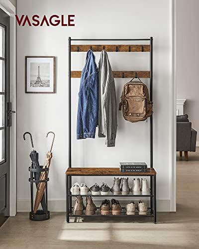 VASAGLE Coat Rack, Hall Tree - Image 2