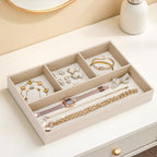 GORESE PU Leather Valet Tray, Stackable Jewelry Trays - Image 3