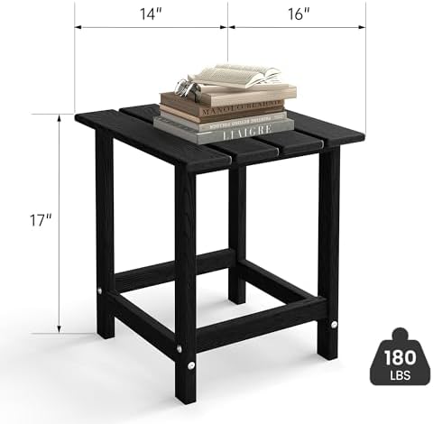 Kromax Outdoor Side Table, Small Outdoor Table - Image 3