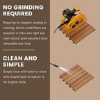 27Pcs Interlocking Deck Tiles, 12x12in Acacia Wood Flooring - Image 3