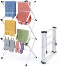 Honey-Can-Do 3-Tier Compact Clothes Drying Rack, 16 ft, No Assembly by Honey-Can-Do