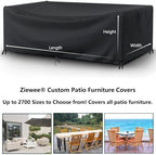 Outdoor Patio Furniture Covers Waterproof 88" L x 40" W x 40" H Rectangular - Image 2