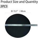 3-Pack Plant Saucer Mat, 16 Inch Reversible Absorbent & Waterproof Felt Pad - Image 2
