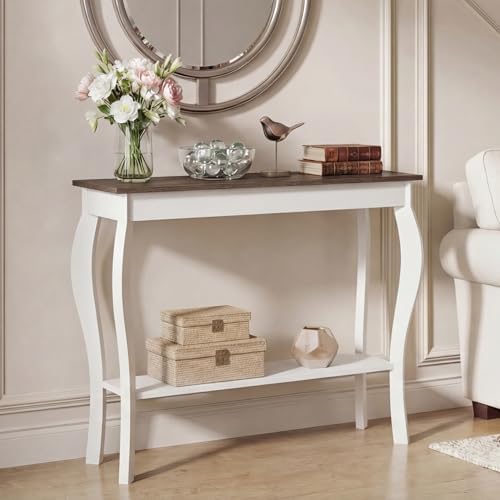 ChooChoo 39" Narrow Farmhouse Entryway Table - Image 4