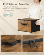 SONGMICS Set of 3 Storage Bins - Image 3