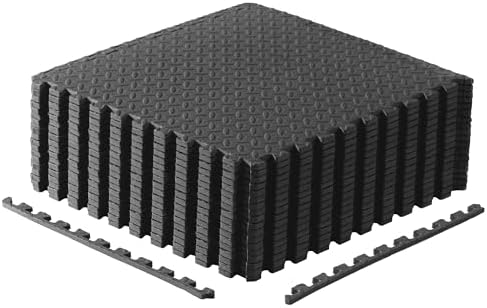CAP Puzzle Exercise Mats | 1/2” Thick EVA Interlocking Foam Tiles by CAP
