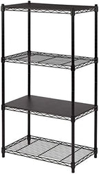 Amazon Basics 2-Shelf Stackable Storage, 13.3" D x 23.2" W x 22.2" H - Image 6