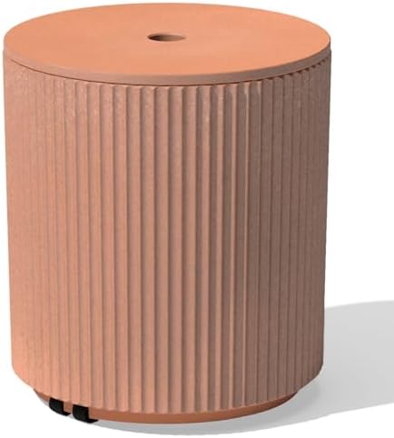 Terracotta Demi Shade Side Table by Veradek by VeradekOutdoor