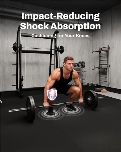AIRHOP 0.56in Thick 144 Sq Ft Exercise Equipment Mats, 36 Tiles Upgraded Rubber - Image 3